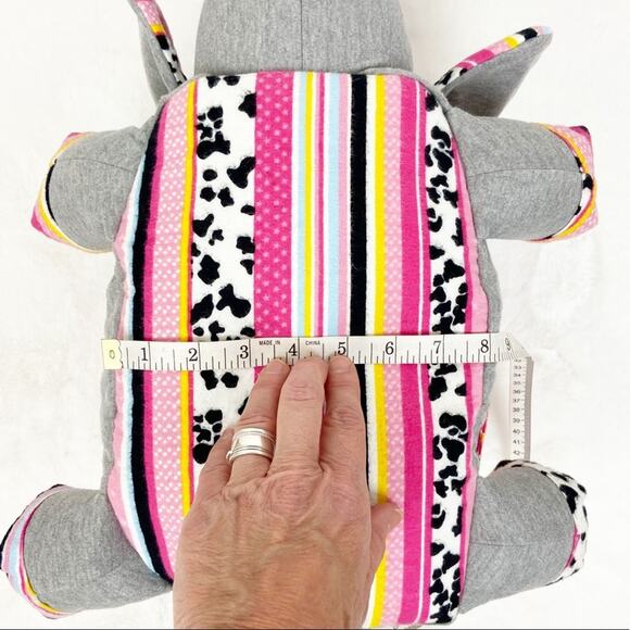 Elephant Kids Overnight Bag Handmade Patchwork Granny Zip Jersey Cotton - Picture 13 of 16